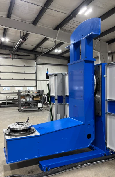 Drop axis positioner